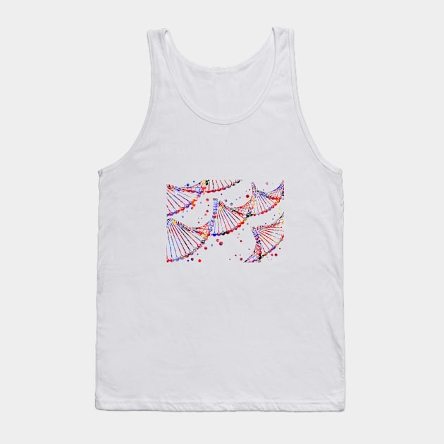 DNA molecule Tank Top by RosaliArt